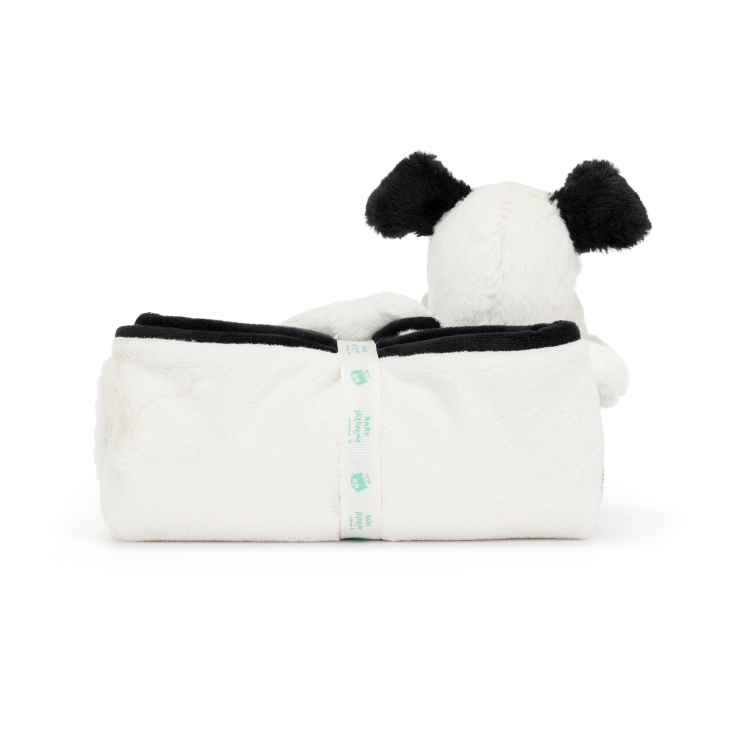 Blankie | Bashful Black & Cream Puppy