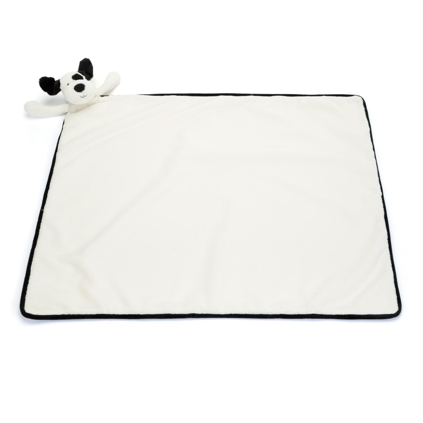 Blankie | Bashful Black & Cream Puppy