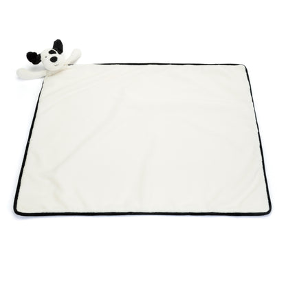Blankie | Bashful Black & Cream Puppy