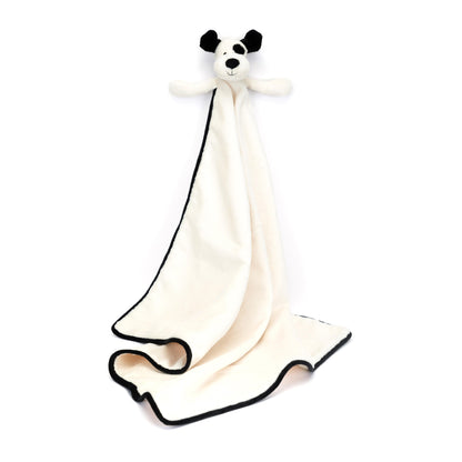 Blankie | Bashful Black & Cream Puppy