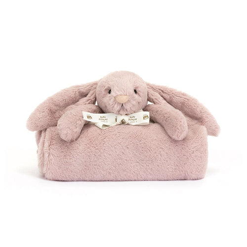 Blankie | Bashful Luxe Rosa Bunny