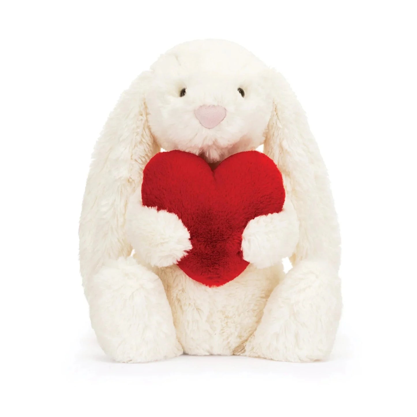Valentines | Bashful Red Love Heart Bunny Original (Medium)