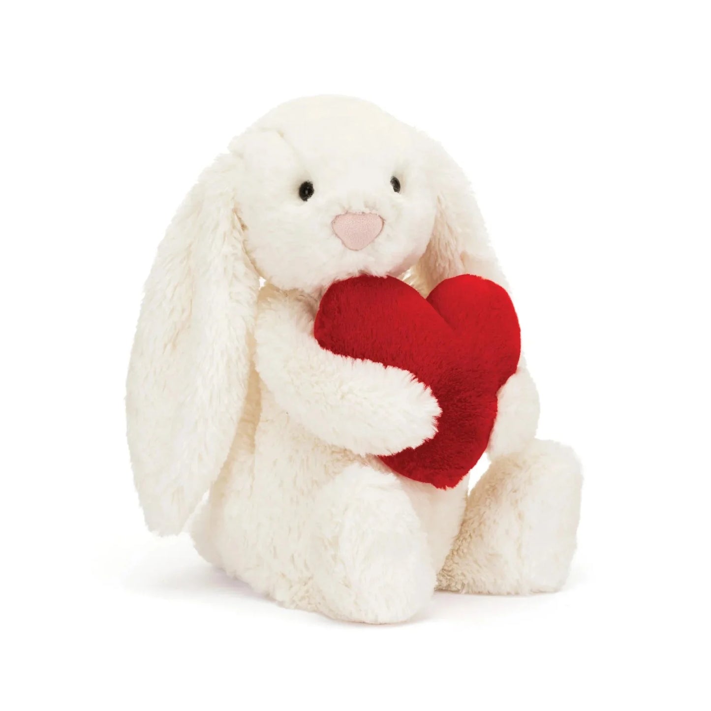 Valentines | Bashful Red Love Heart Bunny Original (Medium)