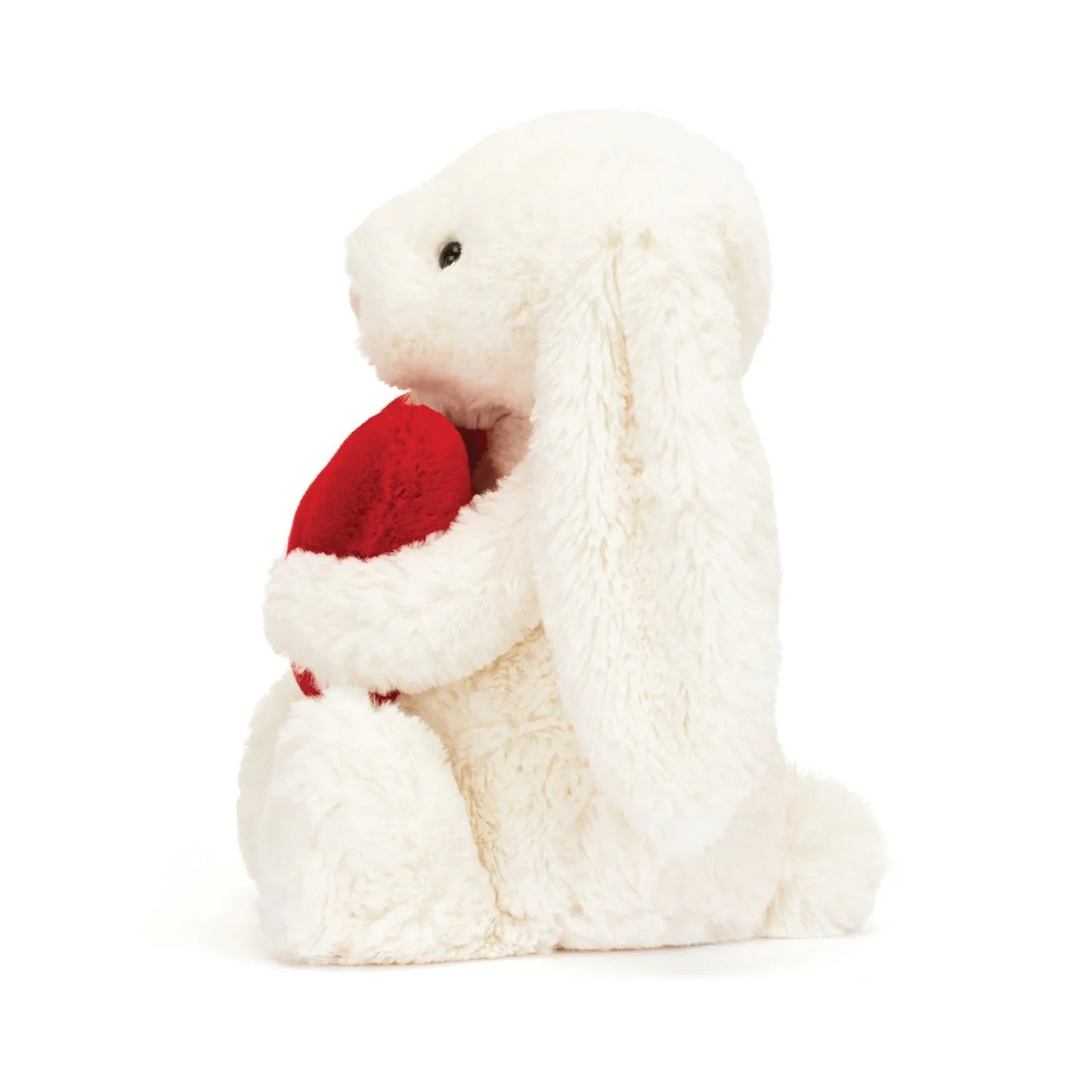 Valentines | Bashful Red Love Heart Bunny Original (Medium)