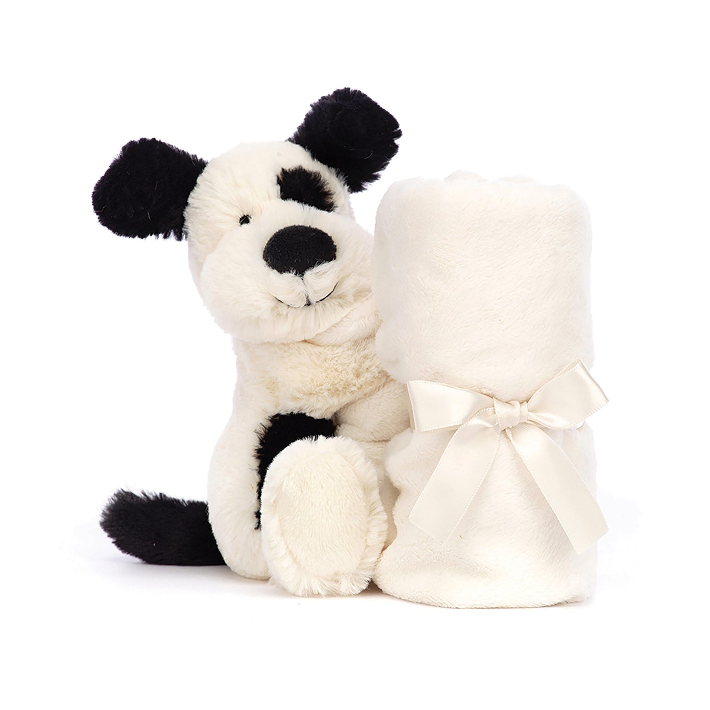 Soother | Bashful Black & Cream Puppy - Discontinued