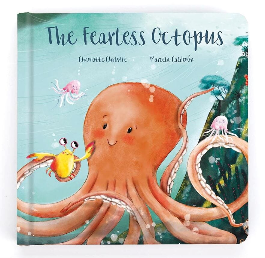 The Fearless Octopus Book & Odell Octopus Large